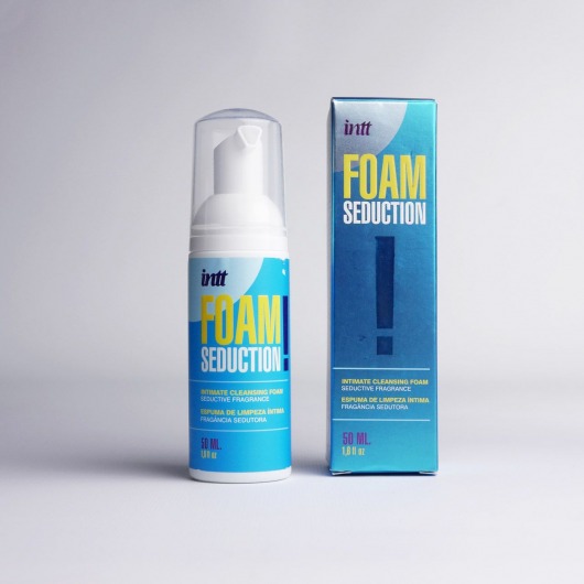 Очищающая пенка для тела Foam Seduction - 50 мл. - INTT - купить с доставкой в Ессентуках