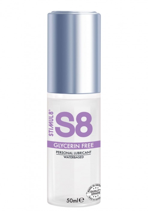 Лубрикант на водной основе S8 Glycerin Free без глицерина - 50 мл. - Stimul8 - купить с доставкой в Ессентуках