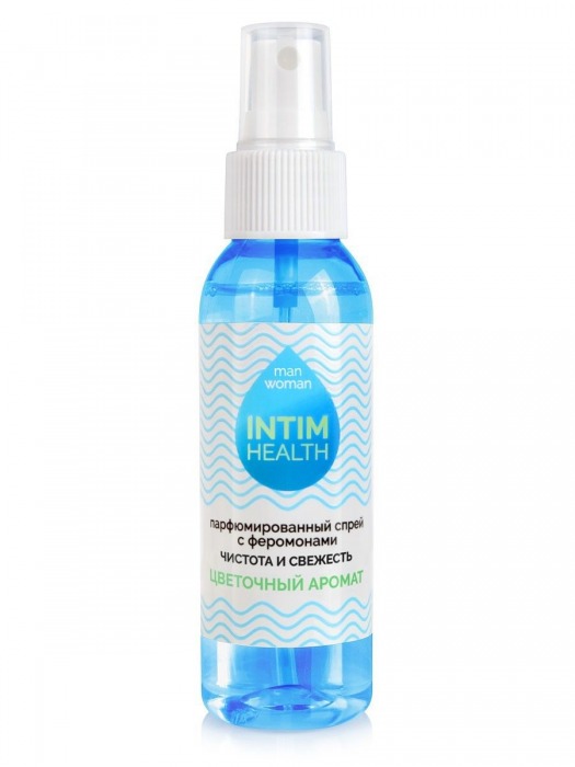 Парфюмированный спрей Intim Health для нижнего белья и тела с цветочным ароматом - 95 мл. -  - Магазин феромонов в Ессентуках