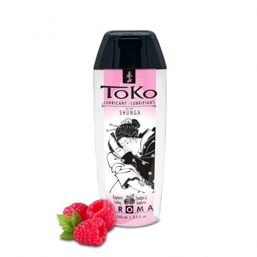 Интимная смазка TOKO Aroma Raspberry Feeling с ароматом малины - 165 мл. - Shunga - купить с доставкой в Ессентуках