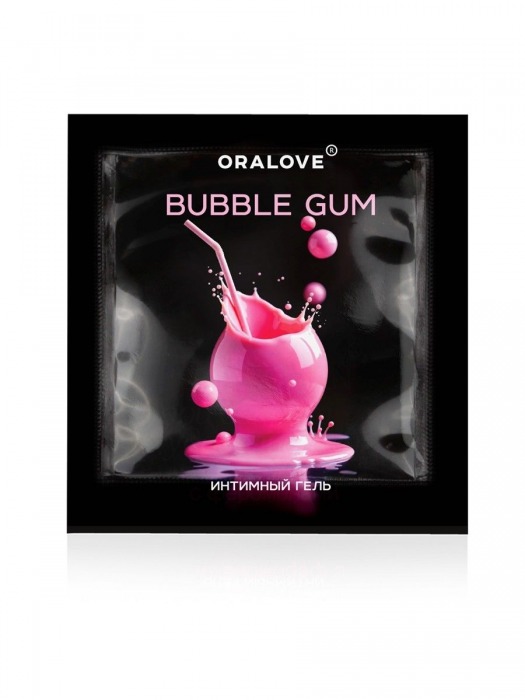 Саше съедобной оральной смазки OraLove с ароматом бабл-гам - 3 гр. - Биоритм - купить с доставкой в Ессентуках