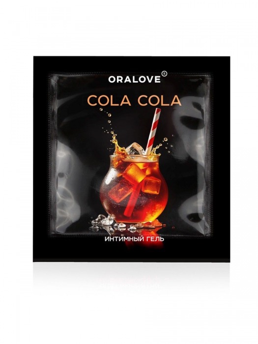 Саше съедобной оральной смазки OraLove с ароматом колы - 3 гр. - Биоритм - купить с доставкой в Ессентуках