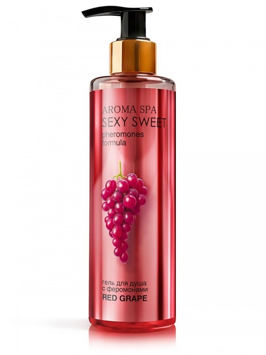 Гель для душа с феромонами и ароматом винограда Red Grape - 200 мл. -  - Магазин феромонов в Ессентуках