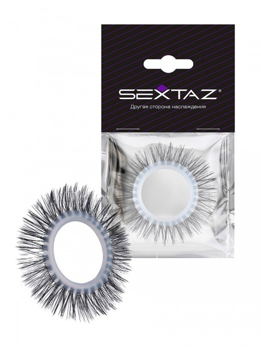 Круглое эрекционное кольцо с длинными «ресничками» - Sextaz - в Ессентуках купить с доставкой