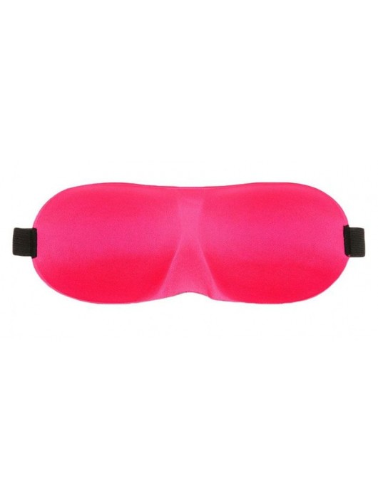 Розовая глухая маска на резинке - Sitabella - купить с доставкой в Ессентуках