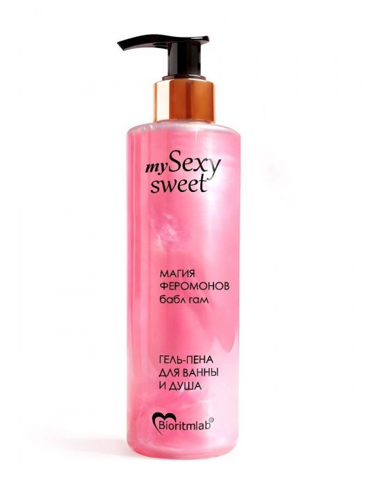 Гель-пена для ванны и душа Sexy Sweet с феромонами и ароматом бабл-гам - 200 мл. -  - Магазин феромонов в Ессентуках