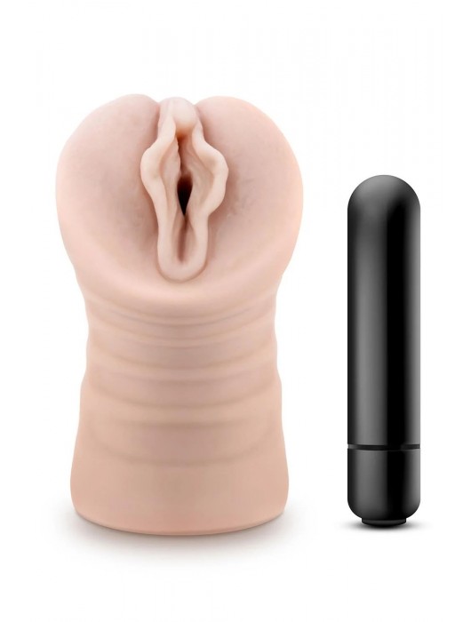 Телесный мастурбатор-вагина Destini - Blush Novelties - в Ессентуках купить с доставкой