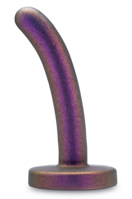 Фиолетовая насадка с гладкой поверхностью Surrender 4.75 Inch Beginner Pegging Dildo - 12 см. - Blush Novelties - купить с доставкой в Ессентуках