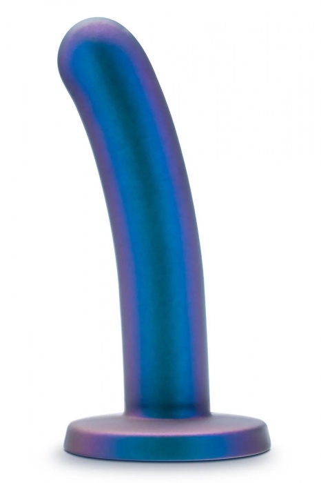 Синяя насадка с гладкой поверхностью Surrender 5.75 Inch Intermediate Pegging Dildo - 14,6 см. - Blush Novelties - купить с доставкой в Ессентуках
