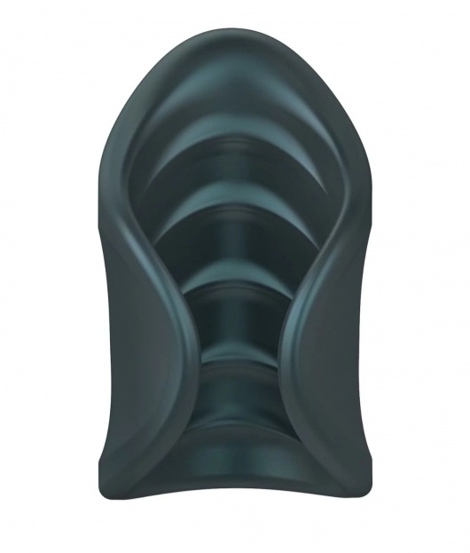 Серый сквозной мастурбатор с вибрацией Manwan Starter - Manwan - в Ессентуках купить с доставкой