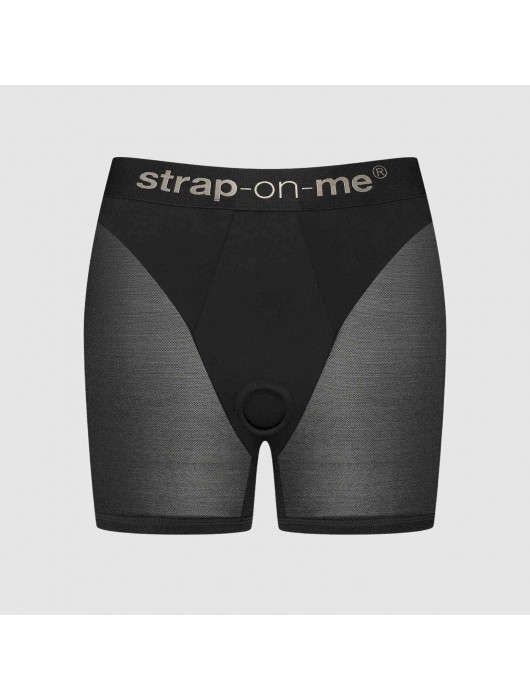 Трусики-шорты для фиксации насадок Strap-on-me Harness Lingerie Halo - size S - Strap-on-me - купить с доставкой в Ессентуках