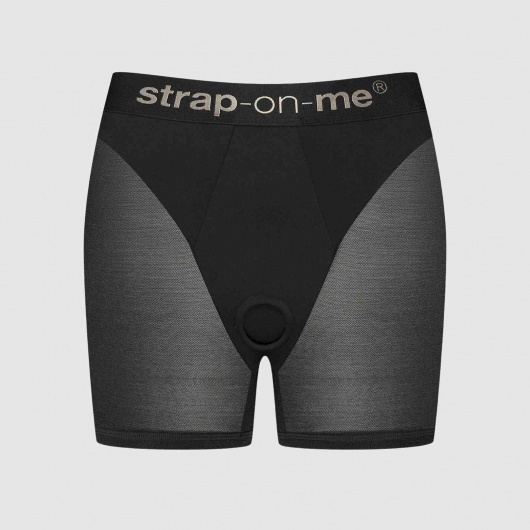 Трусики-шорты для фиксации насадок Strap-on-me Harness Lingerie Halo - size L - Strap-on-me - купить с доставкой в Ессентуках