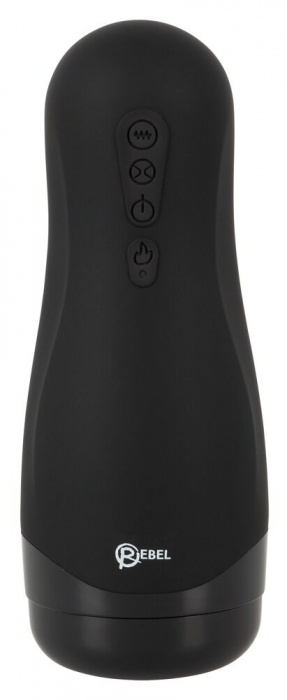 Черный вибромастурбатор с подогревом Masturbator with 3 Functions - Orion - в Ессентуках купить с доставкой