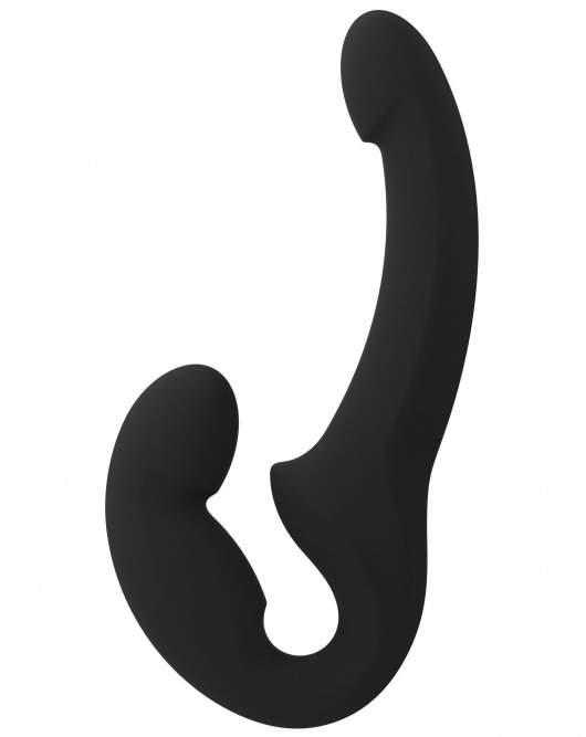 Черный безремневой страпон Share Lite - Fun Factory - купить с доставкой в Ессентуках