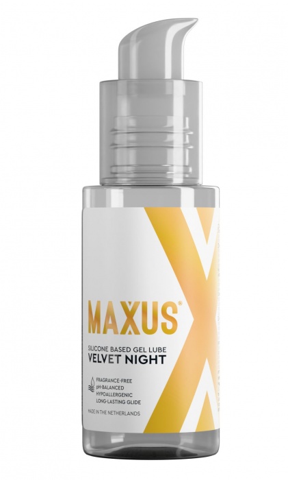Лубрикант на силиконовой основе MAXUS Velvet Night - 50 мл. - Maxus - купить с доставкой в Ессентуках