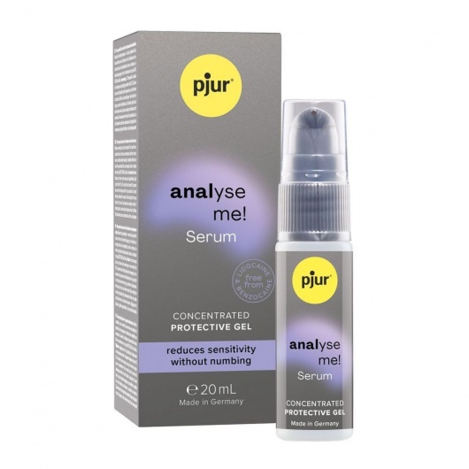 Расслабляющая анальная сыворотка pjur Analyse Me Serum - 20 мл. - Pjur - купить с доставкой в Ессентуках