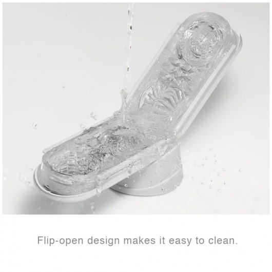 Белый мастурбатор FLIP 0 (ZERO) - Tenga - в Ессентуках купить с доставкой