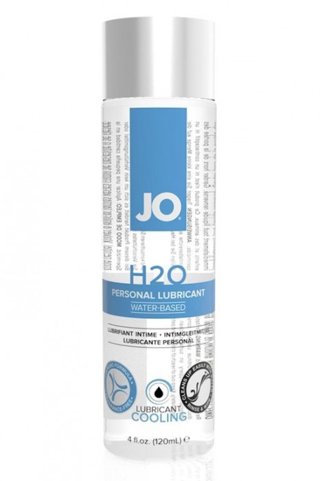 Охлаждающий лубрикант на водной основе JO Personal Lubricant H2O COOLING - 120 мл. - System JO - купить с доставкой в Ессентуках