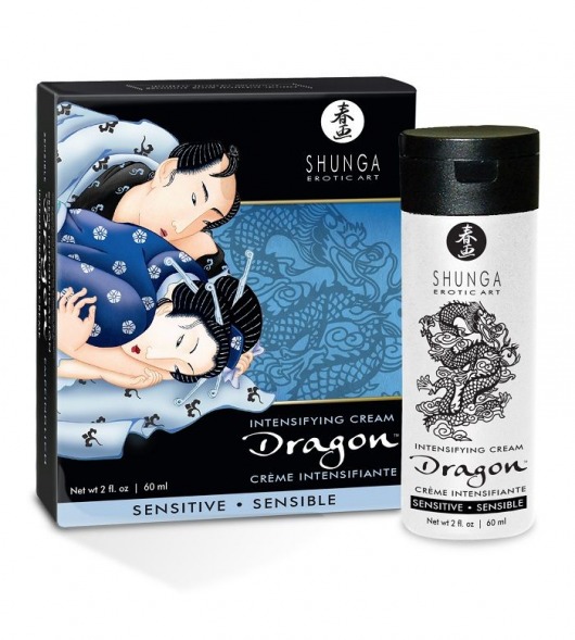 Интимный мужской крем SHUNGA DRAGON SENSITIVE - 60 мл. - Shunga - купить с доставкой в Ессентуках