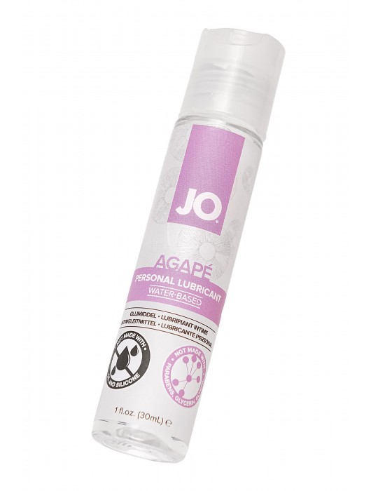 Лубрикант на водной основе для женщин JO AGAPE ORIGINAL - 30 мл. - System JO - купить с доставкой в Ессентуках