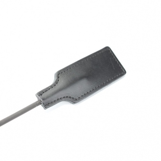 Чёрный профессиональный стек - 73 см. - БДСМ Арсенал - купить с доставкой в Ессентуках