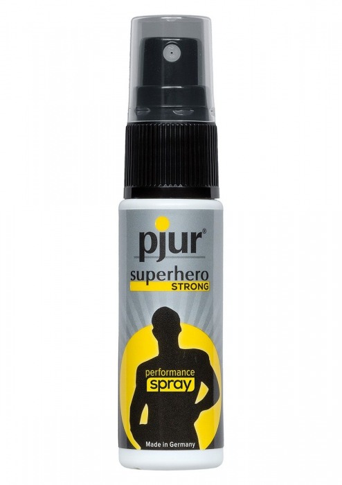 Спрей-пролонгатор длительного действия pjur SUPERHERO Strong Spray - 20 мл. - Pjur - купить с доставкой в Ессентуках