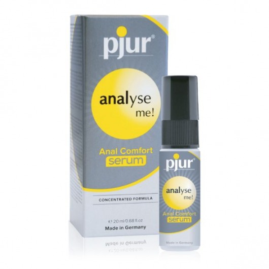 Анальный спрей pjur ANALYSE ME Serum - 20 мл. - Pjur - купить с доставкой в Ессентуках