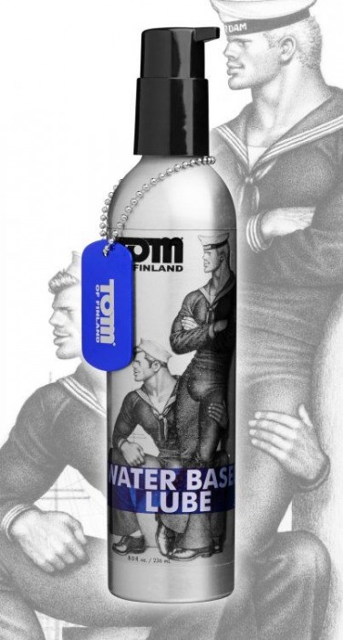 Лубрикант на водной основе Tom of Finland Water Based - 236 мл. - Доминирующее кольцо - купить с доставкой в Ессентуках