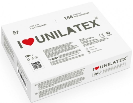 Ультратонкие презервативы Unilatex Ultra Thin - 144 шт. - Unilatex - купить с доставкой в Ессентуках