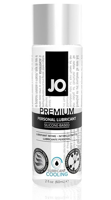 Охлаждающий лубрикант на силиконовой основе JO Personal Premium Lubricant Cooling - 60 мл. - System JO - купить с доставкой в Ессентуках