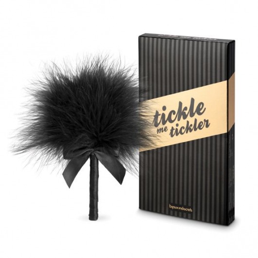 Пуховка для эротических игр Tickle Me Tickler - Bijoux Indiscrets - купить с доставкой в Ессентуках