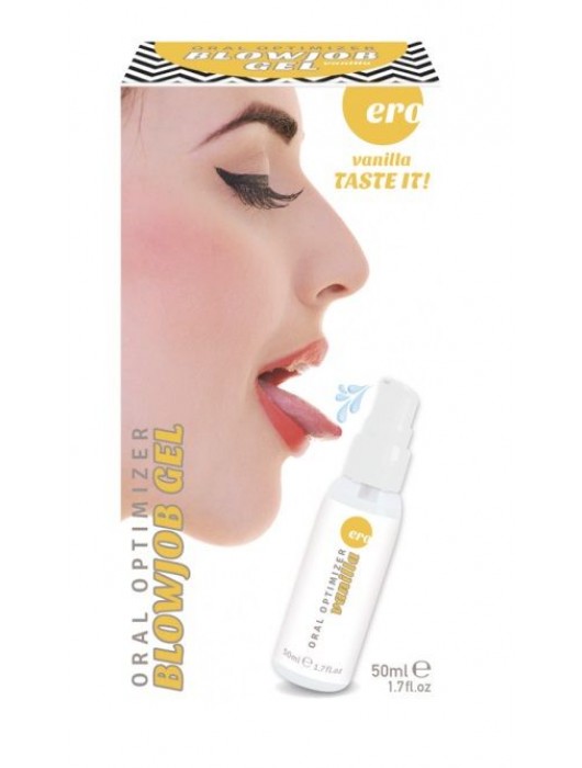 Увлажняющий гель для орального секса с ароматом ванили - 50 мл. - Ero - купить с доставкой в Ессентуках