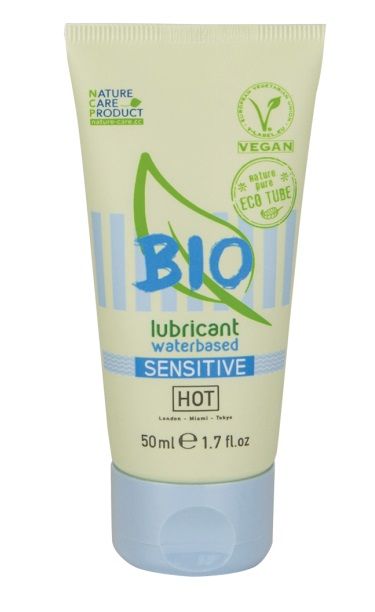 Органический лубрикант для чувствительной кожи Bio Sensitive - 50 мл. - HOT - купить с доставкой в Ессентуках