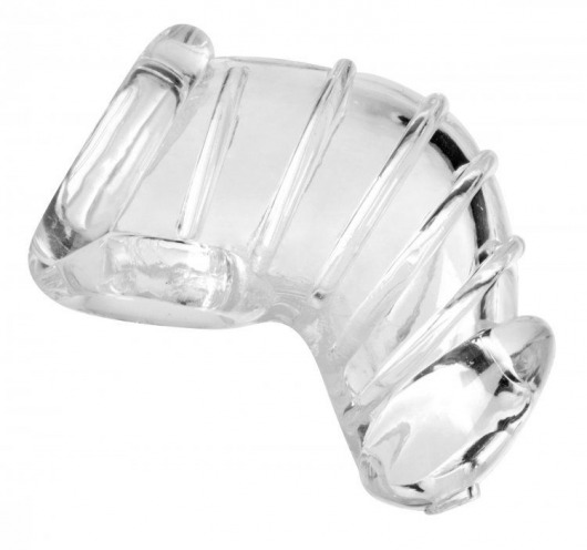 Насадка для ограничения эрекции Detained Soft Body Chastity Cage - XR Brands - купить с доставкой в Ессентуках