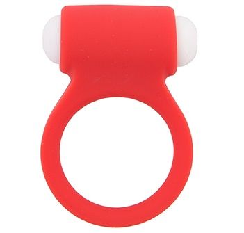 Красное эрекционное виброкольцо LIT-UP SILICONE STIMU RING 3 RED - Dream Toys - в Ессентуках купить с доставкой