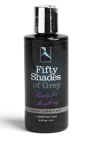 Лубрикант на водной основе Ready for Anything Aqua Lubricant - 100 мл. - Fifty Shades of Grey - купить с доставкой в Ессентуках