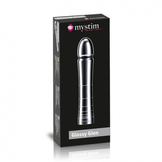 Фаллоимитатор для электростимуляции Glossy Glen Dildo - 14 см. - MyStim - купить с доставкой в Ессентуках