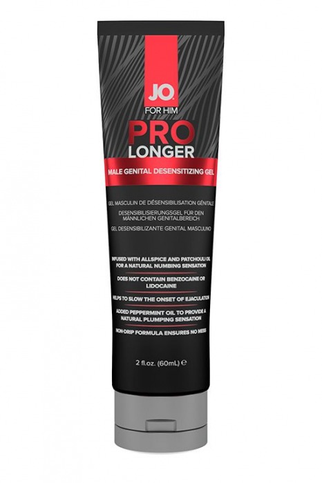 Гель-пролонгатор умеренного действия для мужчин JO Prolonger Gel – 60 мл. - System JO - купить с доставкой в Ессентуках