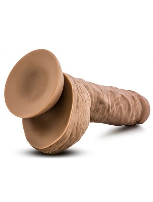 Смуглый фаллоимитатор Your Personal Trainer - 22,9 см. - Blush Novelties