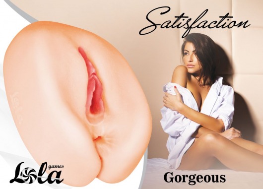 Мастурбатор с 2 тоннелями Satisfaction Gorgeous - Lola Games - в Ессентуках купить с доставкой