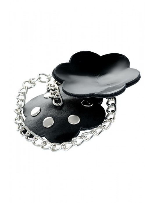 Черные пэстис с цепочкой Theatre - ToyFa - купить с доставкой в Ессентуках