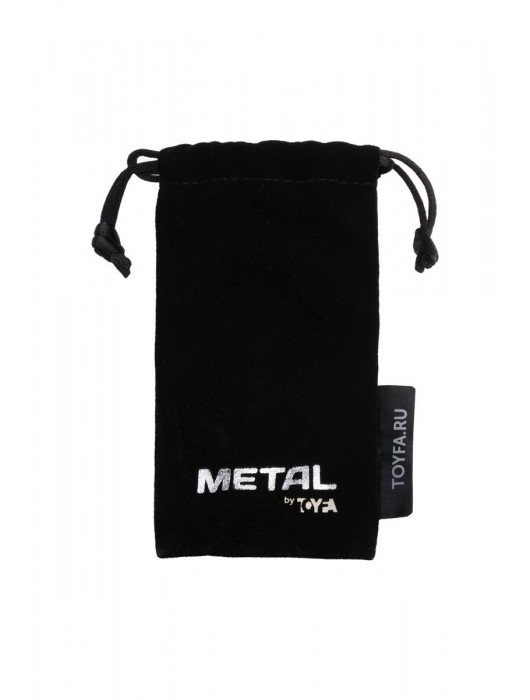 Серебристый двухсторонний карабин TOYFA Metal - ToyFa - купить с доставкой в Ессентуках