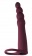 Бордовая вибронасадка для двойного проникновения Bramble - 16,5 см. - Lola Games купить в Ессентуках с доставкой в Orgasmix.ru Бордовая вибронасадка для двойного проникновения Bramble - 16,5 см. - Lola Games - купить с доставкой в Ессентуках