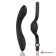 Черный вибратор с пультом-часами Anne s Desire Curve G-Spot Vibe Wireless Watchme - 20,5 см. - DreamLove купить в Ессентуках с доставкой в Orgasmix.ru Черный вибратор с пультом-часами Anne s Desire Curve G-Spot Vibe Wireless Watchme - 20,5 см. - DreamLove