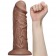 Коричневый вибратор-гигант 10.5 Realistic Chubby Vibrating Dildo - 26,6 см. - Lovetoy