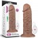 Коричневый вибратор-гигант 10.5 Realistic Chubby Vibrating Dildo - 26,6 см. - Lovetoy