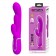 Лиловый мультифункциональный вибратор Shania - 22,2 см. - Baile