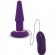 Фиолетовая анальная вибропробка APEX BUTT PLUG LARGE PURPLE - 15 см. - Seven Creations